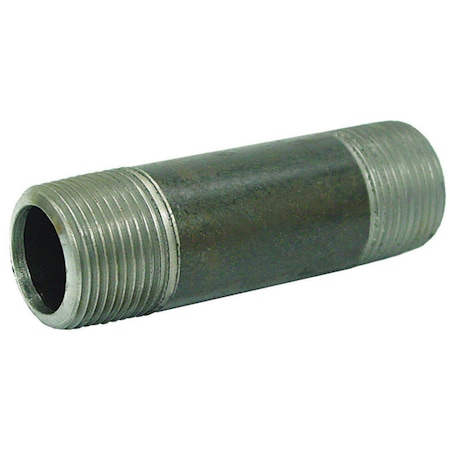 Seminole Anvil 1-1/2 in. MPT Black Steel 10 in. L Nipple 8700143905